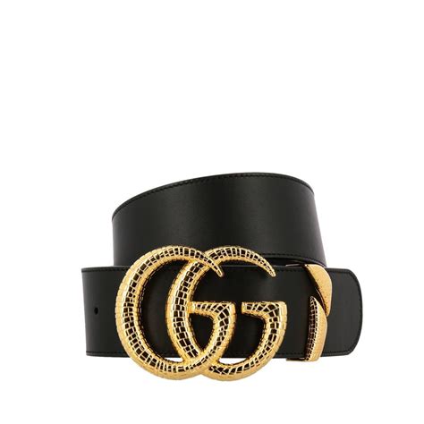 cinturon gucci negro mujer|cinturones de vestidos Gucci.